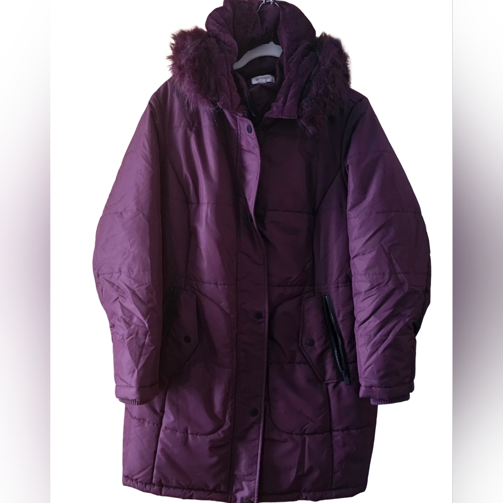 Women's Purple Winter Coat